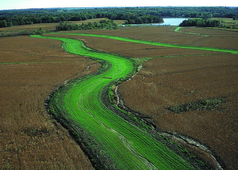 What Can Farmers Do About Climate Change? Grassed Waterways