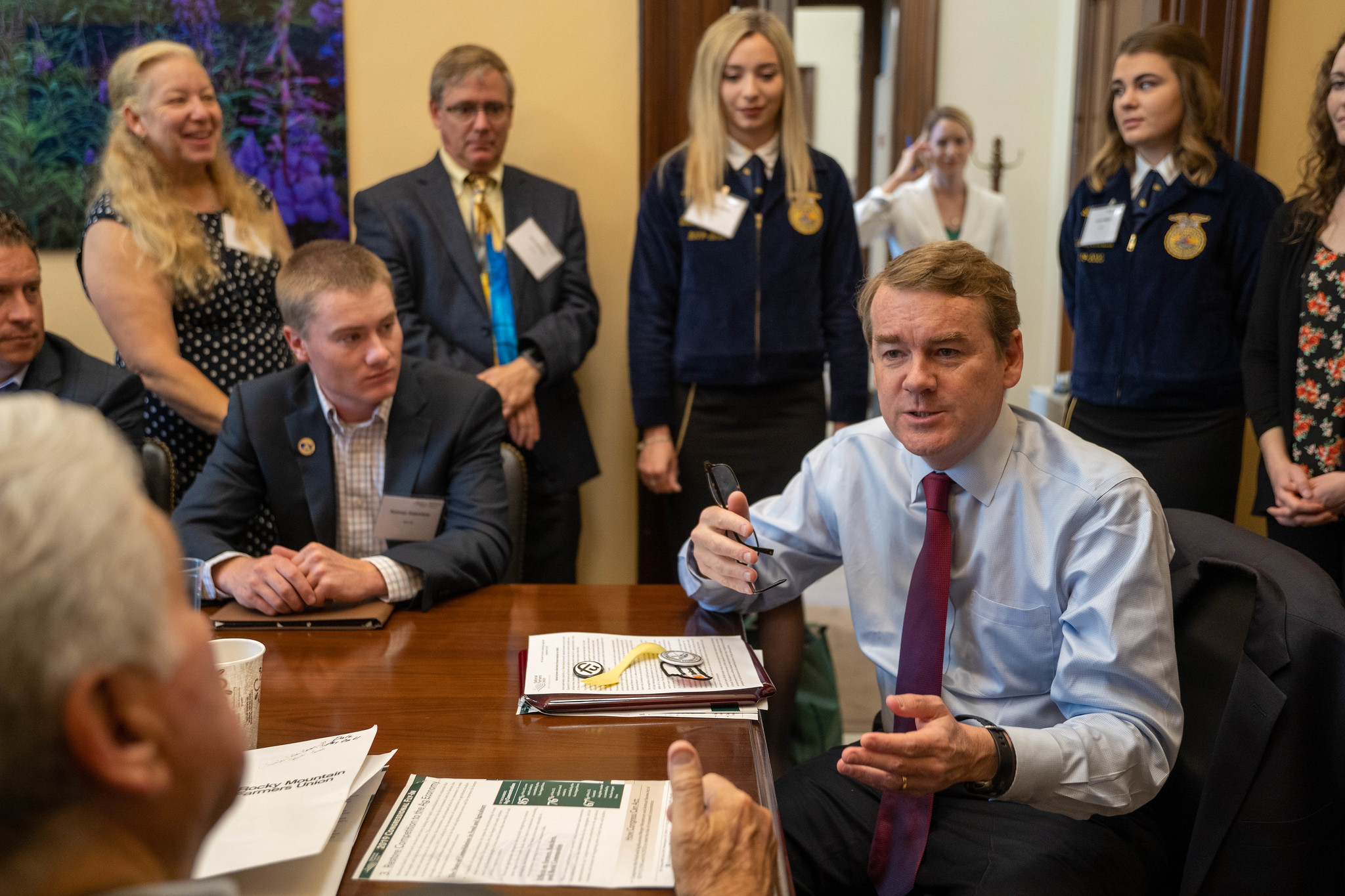 During Days of Advocacy, Farmers Union Members Advocate Immediate Climate Action